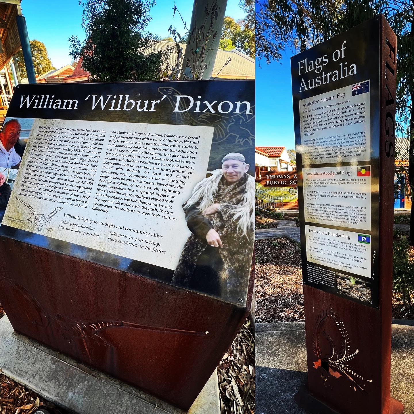 Indigenous signage
