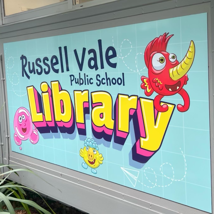 Library and building signs
